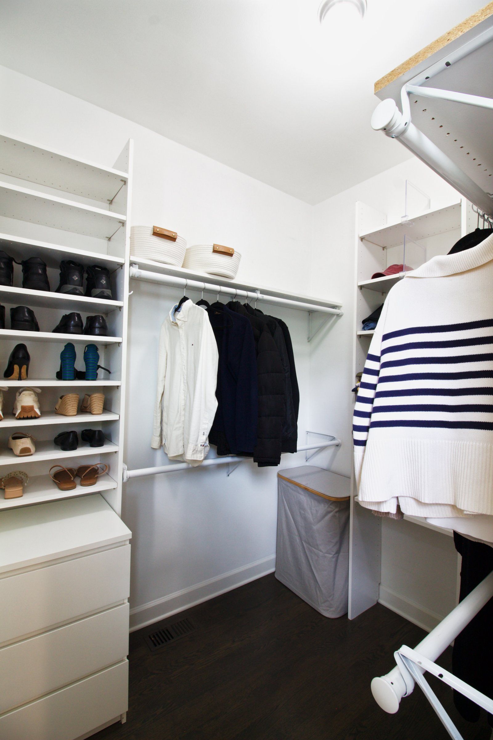 737 N Wood — master closet